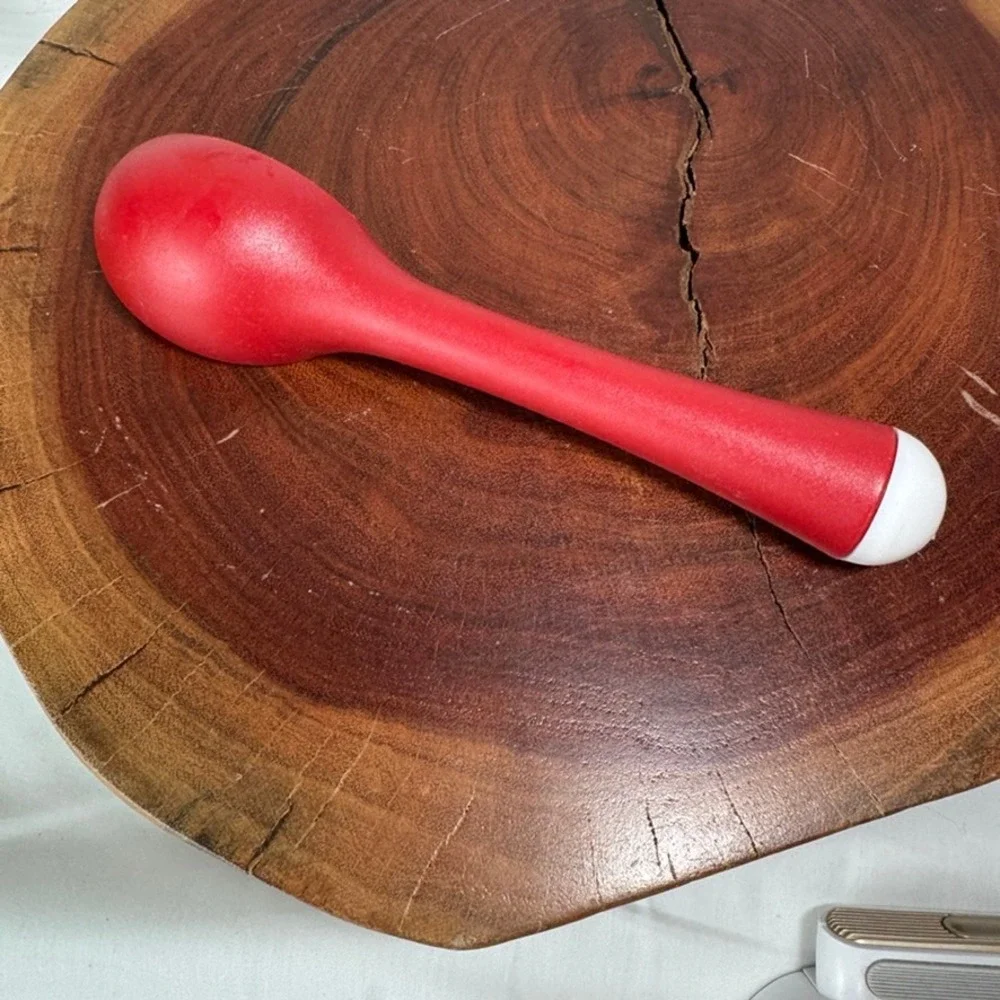 Red Ice Cream Scoop Spoon Kitchen Tool Vintage